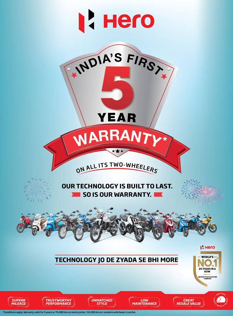 Warranty Details Policy Of Hero Bikes Services Maintenance