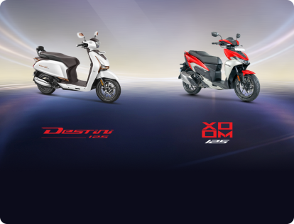 Mileage Comparison of Hero Destini 125 vs Hero Xoom 125