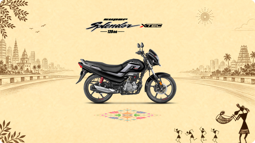 Need a Bike That Can Keep Up With Busy Festive Rides? Super Splendor XTEC Deserves a Look