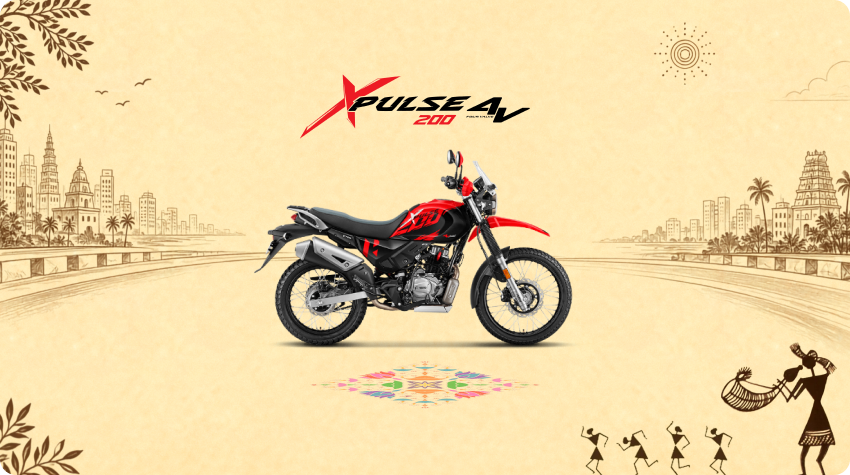 Looking for a Festive Ride That Feels at Home Beyond the City? Meet the Xpulse 200 4V