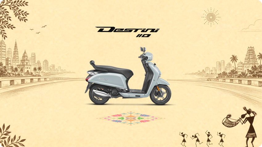 For Women Who Want More From Their Everyday Ride, Destini 110 Could Be The One
