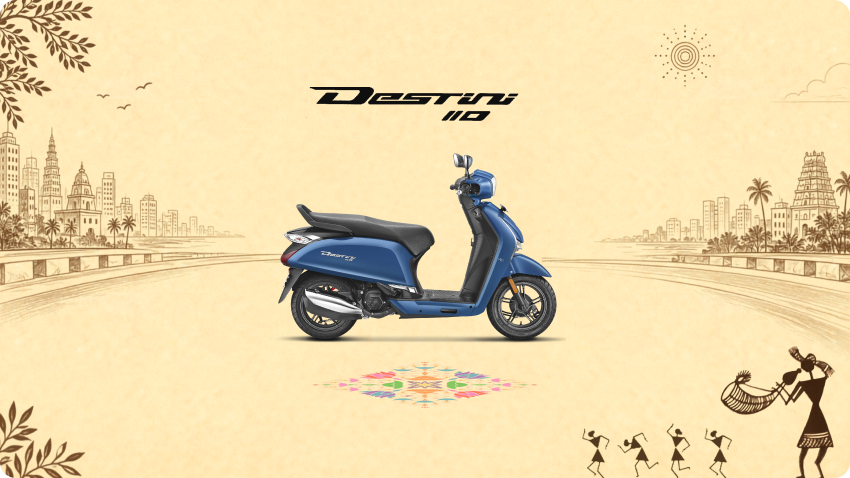 Looking for a Scooter That Everyone at Home Can Ride This Festive Season? Meet Destini 110