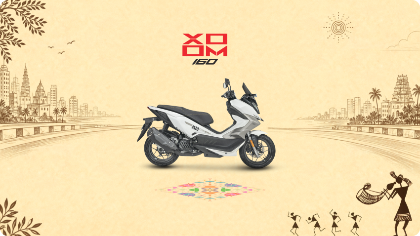 Weekend Escapes on Your Festive Wishlist? XOOM 160 Could Be the Scooter to Take You There