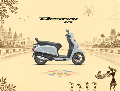 For Women Who Want More From Their Everyday Ride, Destini 110 Could Be The One