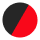 Black with Red