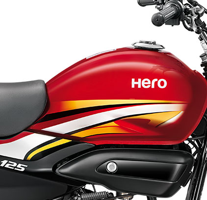Dawn 125 Elegant Fuel Tank with Attractive Graphics