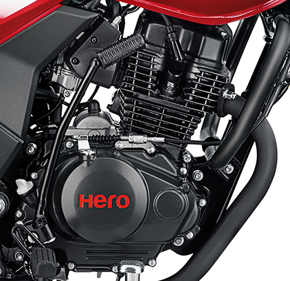 ACHIEVER 150 Powerful 150cc Engine with i3s Technology