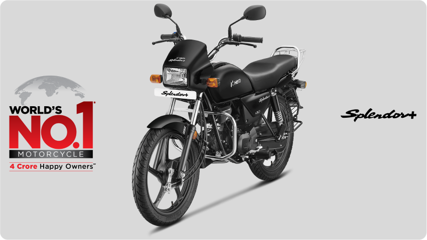 Hero splendor plus latest 2025