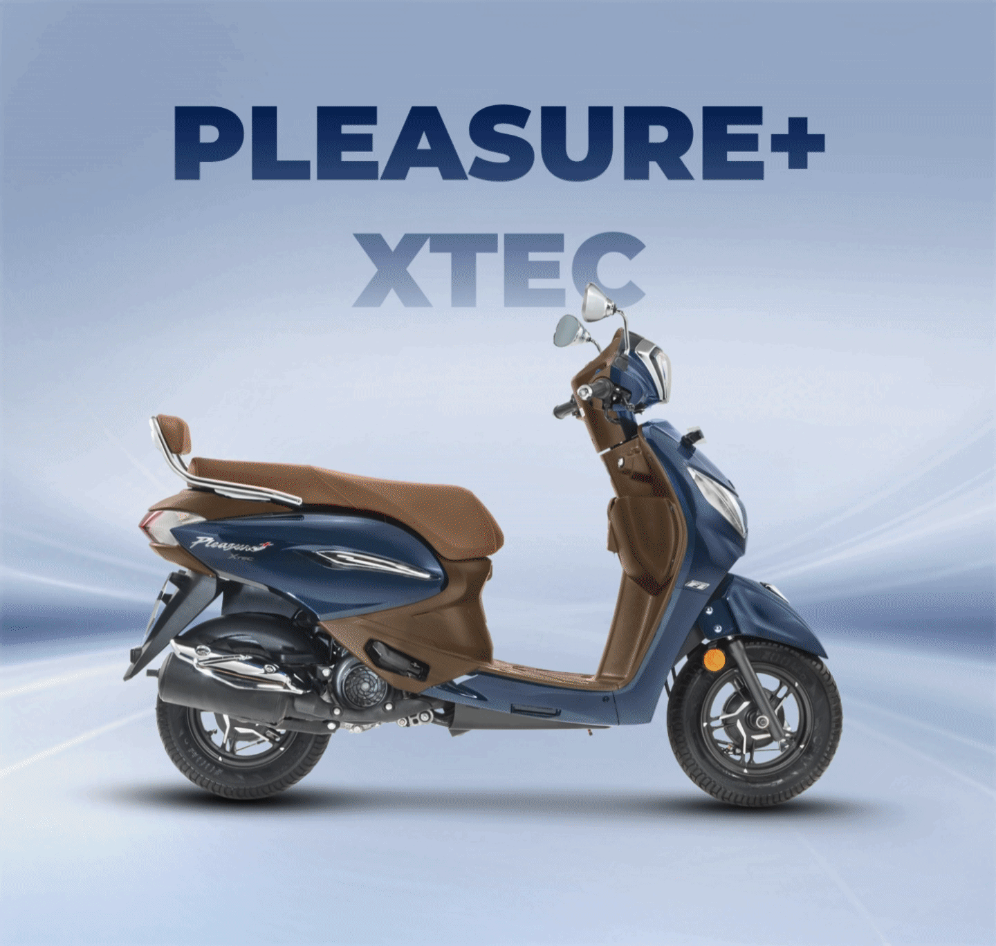 Hero Pleasure Plus XTEC: Stylish Scooter with Smart Features
