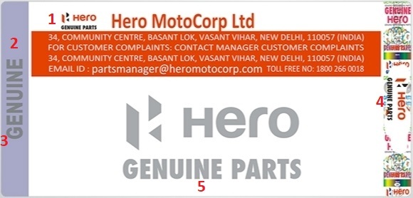 Hero genuine deals parts check